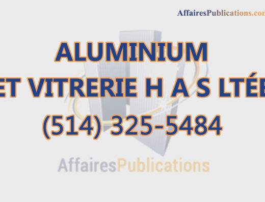 ALUMINIUM ET VITRERIE H A S LTÉE