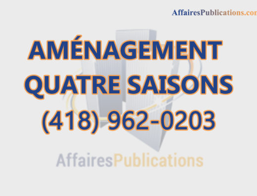 AMÉNAGEMENT QUATRE SAISONS