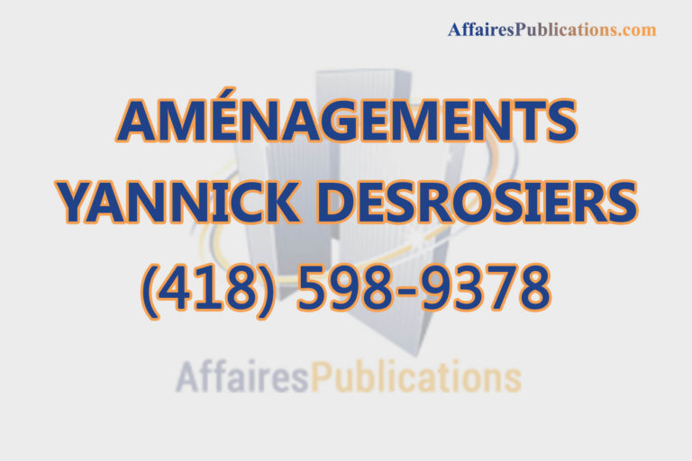AMÉNAGEMENTS YANNICK DESROSIERS