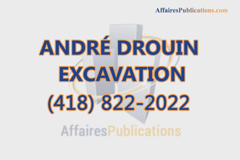ANDRÉ DROUIN EXCAVATION
