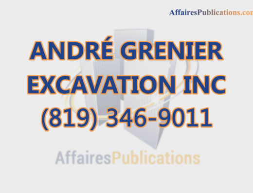 ANDRÉ GRENIER EXCAVATION INC