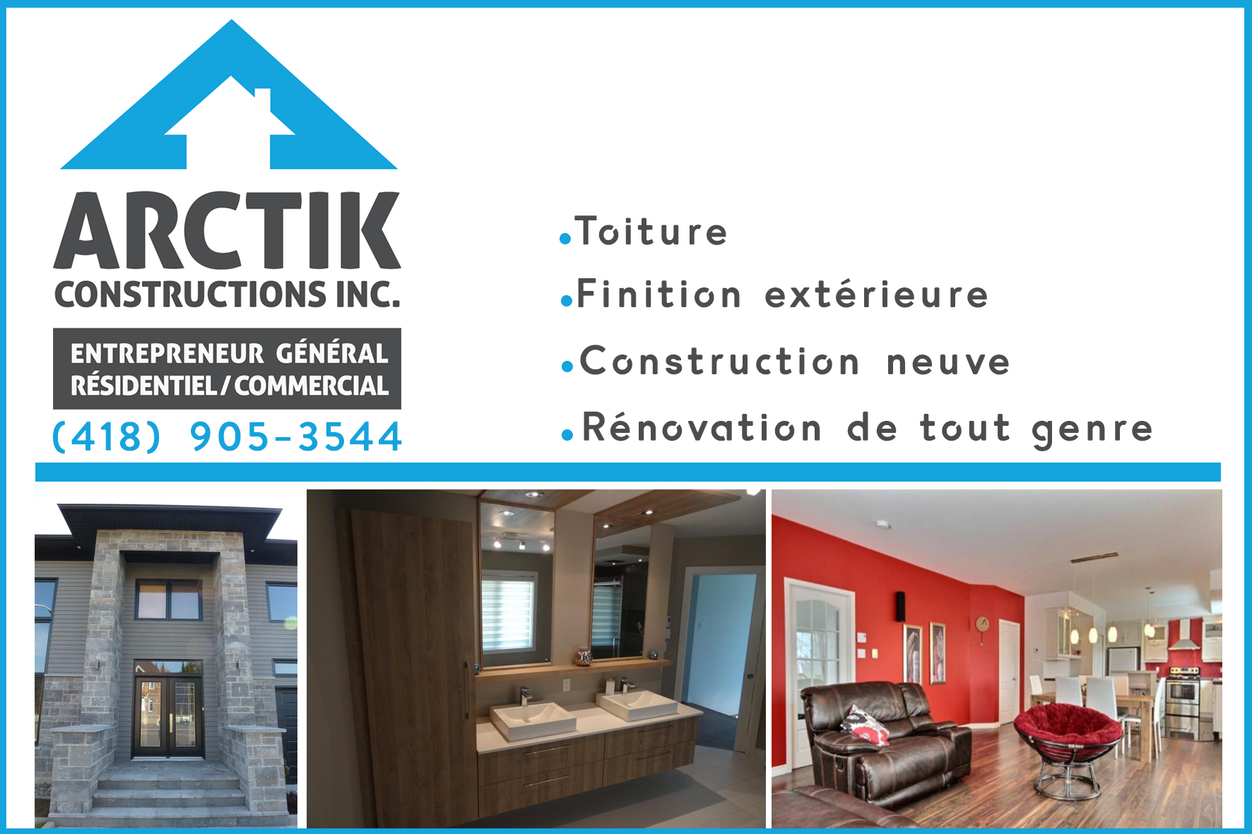 ARCTIK CONSTRUCTIONS INC