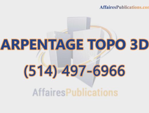 ARPENTAGE TOPO 3D