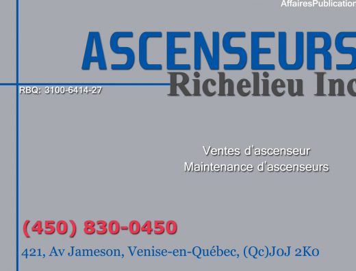 ASCENSEURS RICHELIEU INC