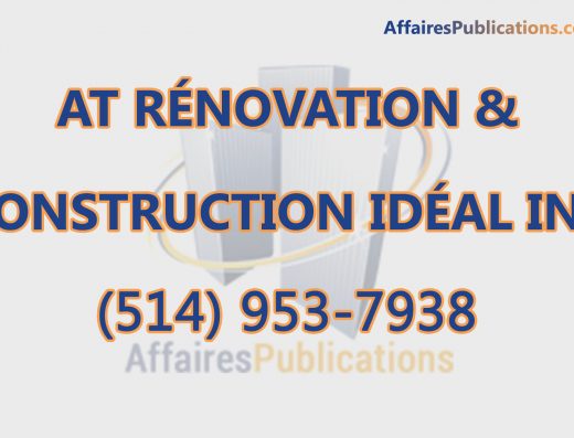 AT RÉNOVATION & CONSTRUCTION IDÉAL