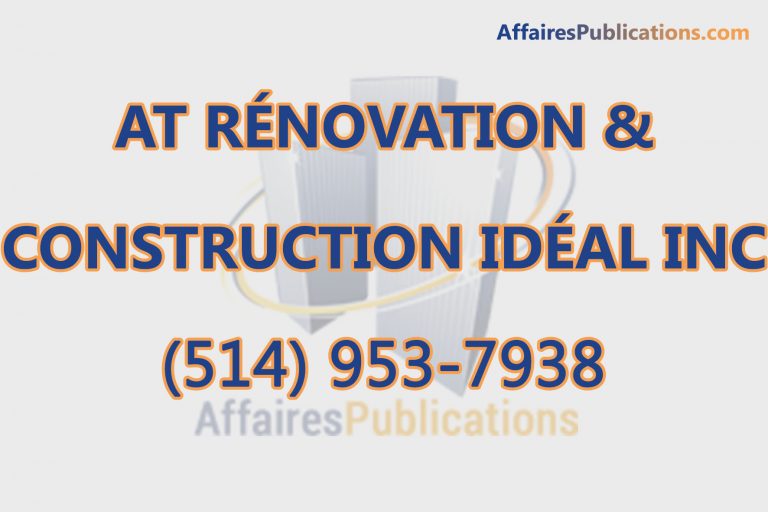 AT RÉNOVATION & CONSTRUCTION IDÉAL