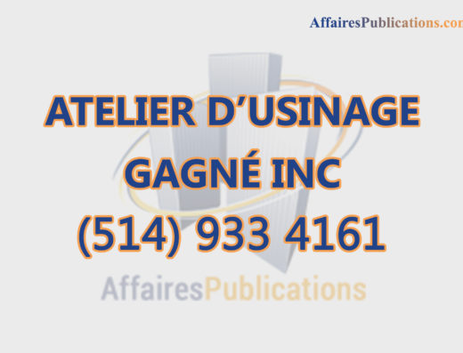 ATELIER D’USINAGE GAGNÉ INC