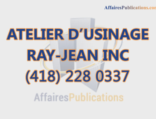 ATELIER D’USINAGE RAY-JEAN INC