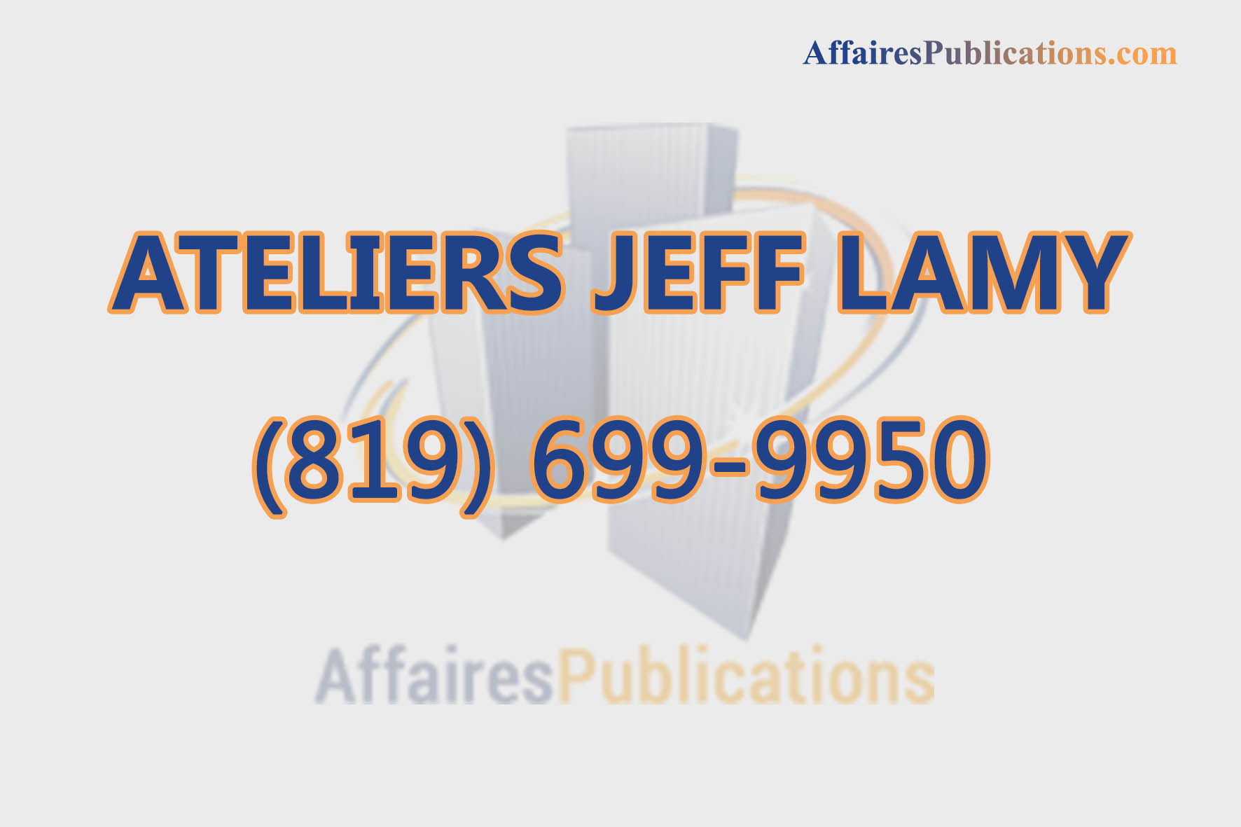 ATELIERS JEFF LAMY