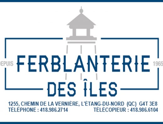 FERBLANTERIE DES ÎLES INC