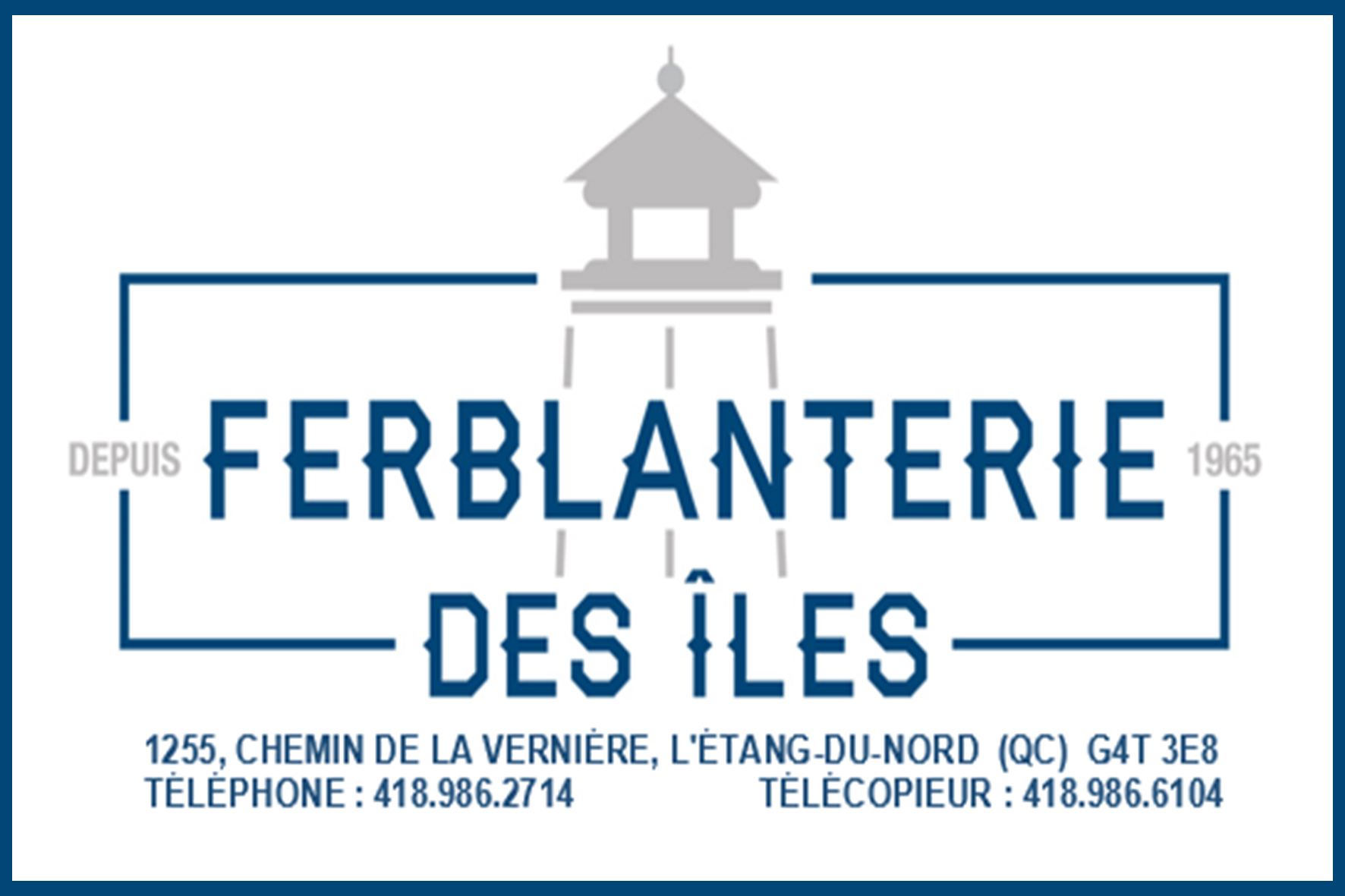FERBLANTERIE DES ÎLES INC