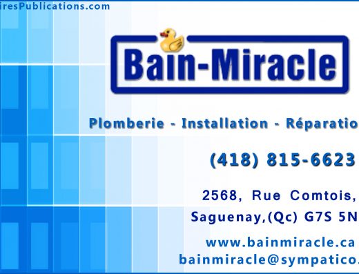 BAIN MIRACLE SAGUENAY INC