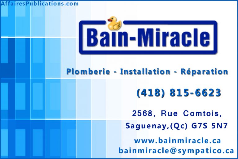 BAIN MIRACLE SAGUENAY INC