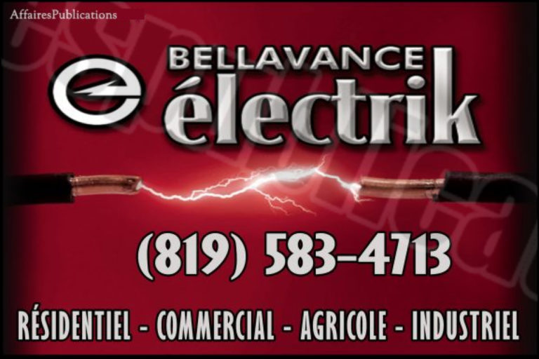 BELLAVANCE ELECTRIK<br/>9355-8666 QUÉBEC INC