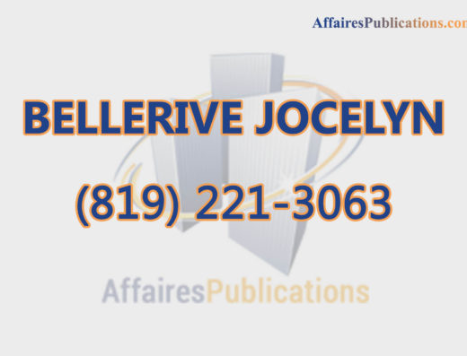 BELLERIVE JOCELYN