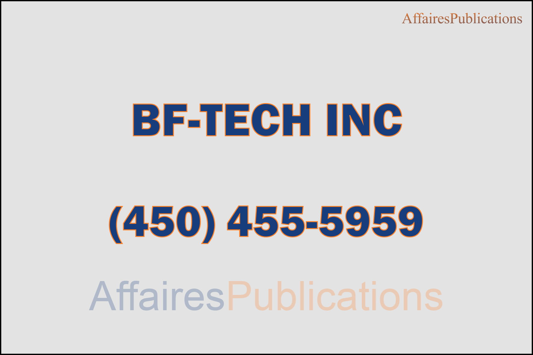 BF-TECH INC