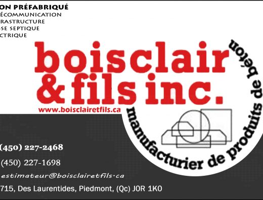 BOISCLAIR ET FILS INC