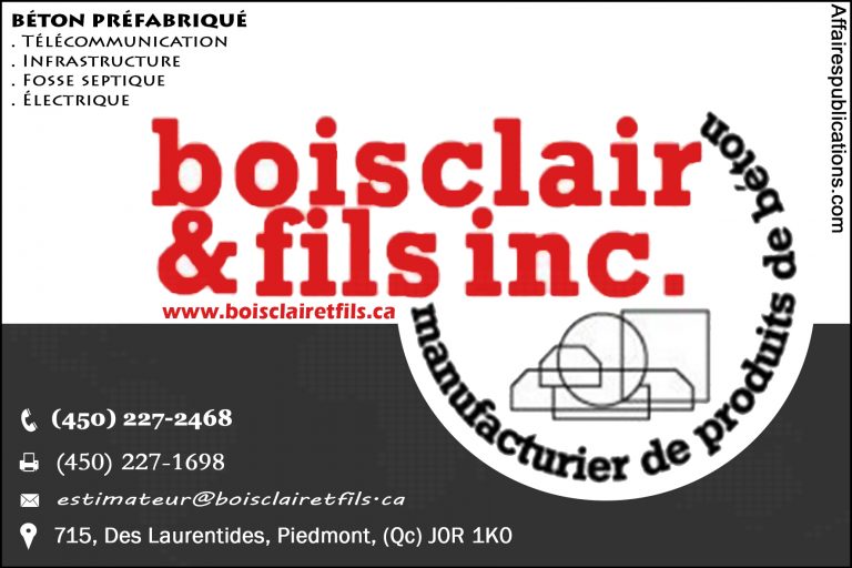 BOISCLAIR ET FILS INC