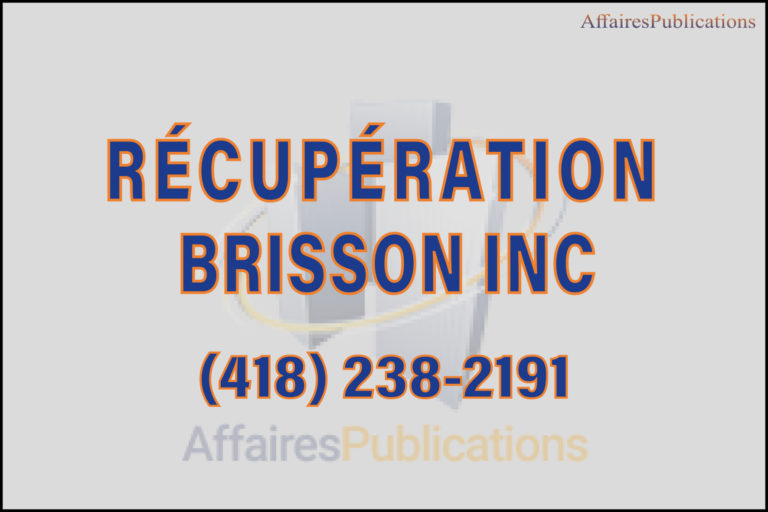 RÉCUPÉRATION BRISSON INC