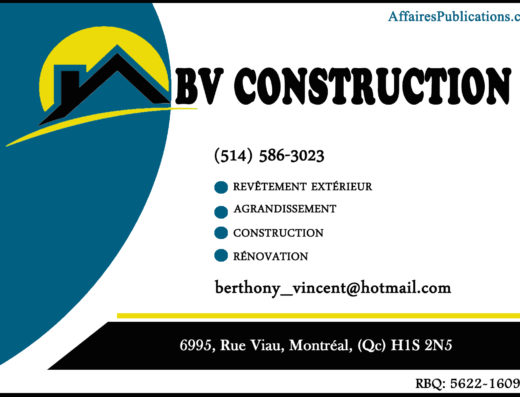 BV CONSTRUCTION