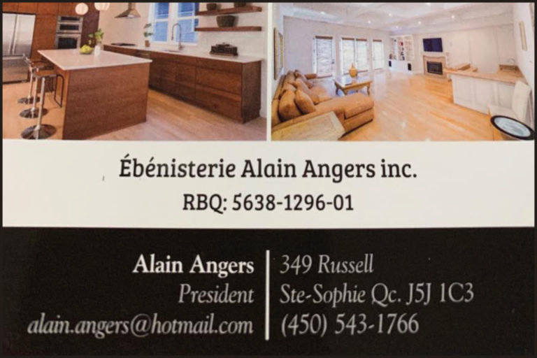 ÉBÉNISTERIE ALAIN ANGERS INC