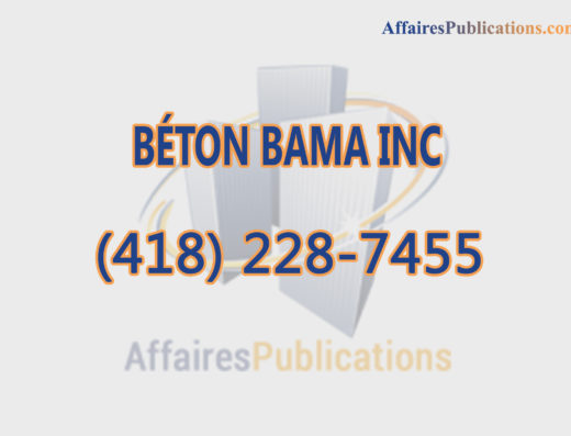 BÉTON BAMA INC