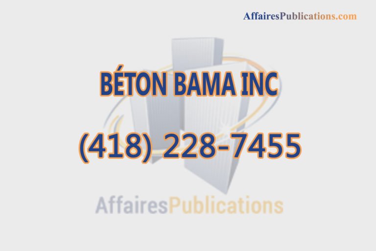 BÉTON BAMA INC