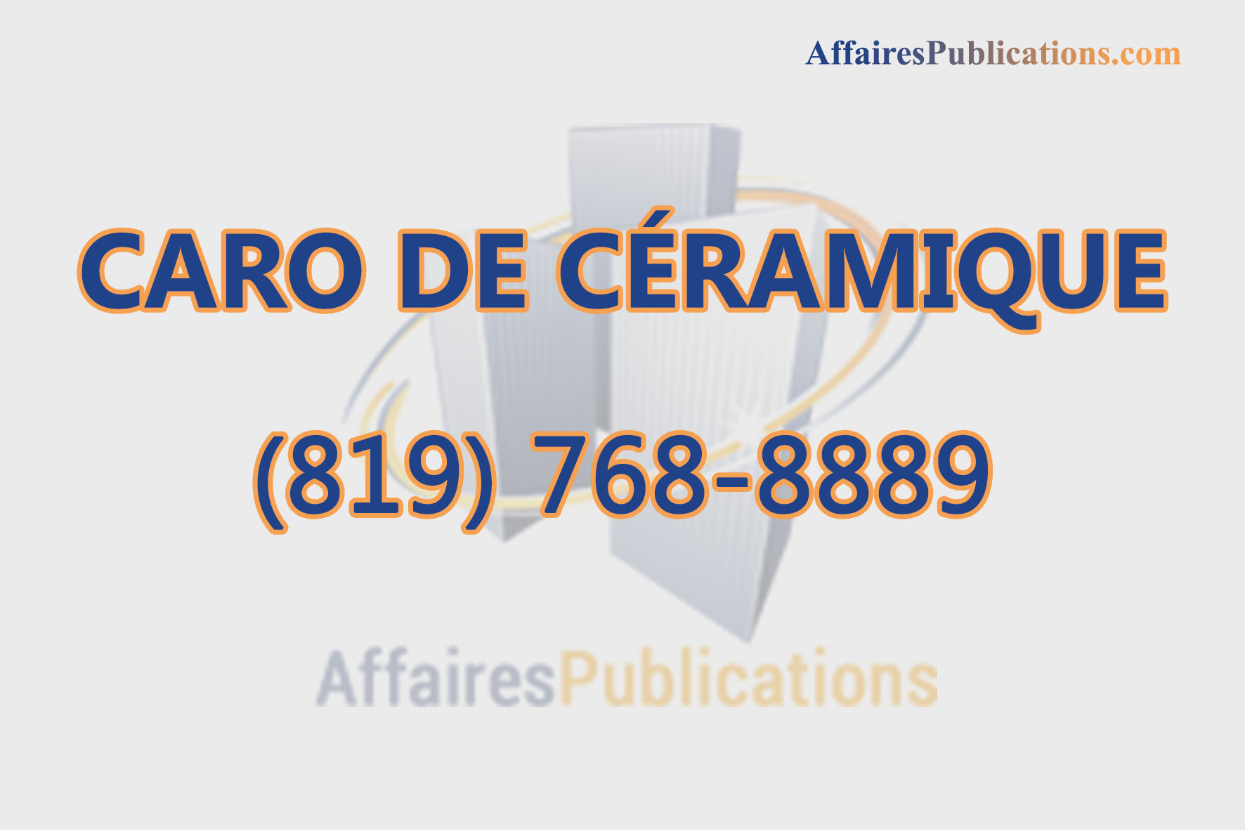 CARO DE CÉRAMIQUE