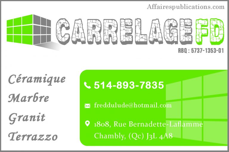 CARRELAGE FD