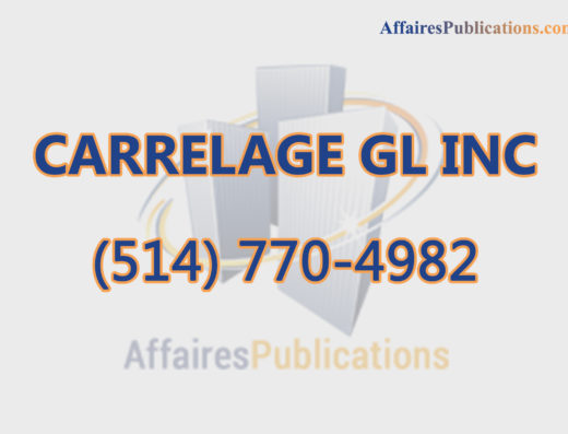 CARRELAGE GL INC