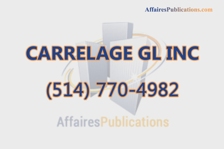 CARRELAGE GL INC