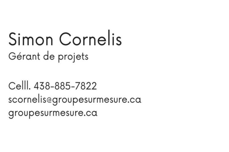 GROUPE SUR MESURE