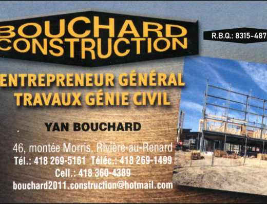 BOUCHARD CONSTRUCTION