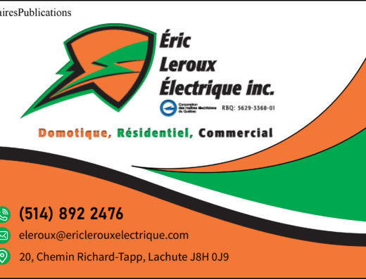 ÉRIC LEROUX ÉLECTRIQUE INC