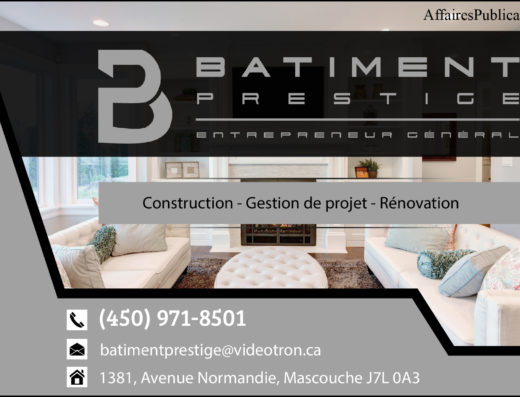 BÂTIMENT PRESTIGE INC