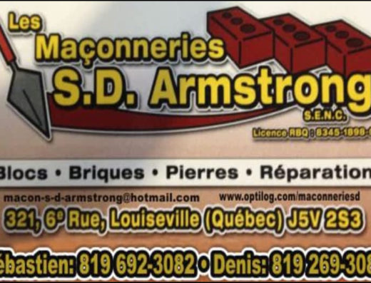 MAÇONNERIES SD ARMSTRONG
