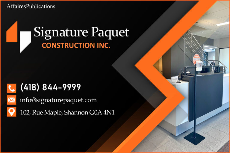 SIGNATURE PAQUET CONSTRUCTION