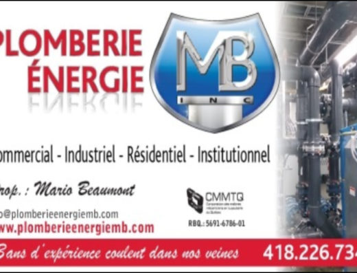 PLOMBERIE ÉNERGIE M.B INC