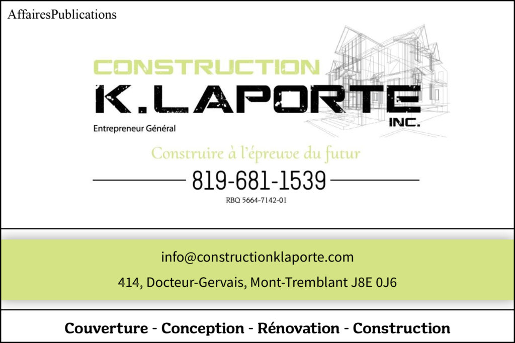 CONSTRUCTION KEVEN LAPORTE