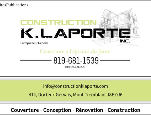 CONSTRUCTION KEVEN LAPORTE
