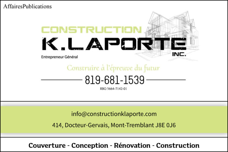 CONSTRUCTION KEVEN LAPORTE