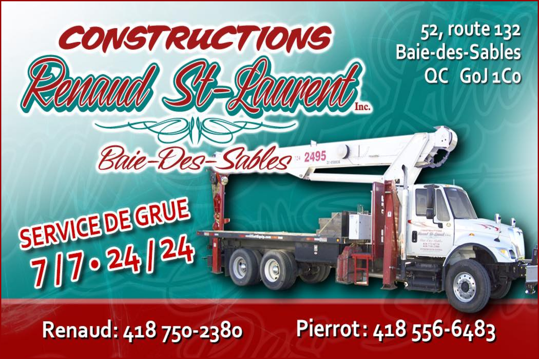 CONSTRUCTION RENAUD ST-LAURENT