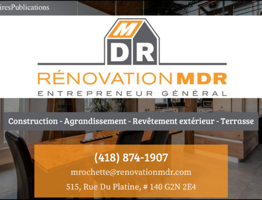 RÉNOVATION MDR INC
