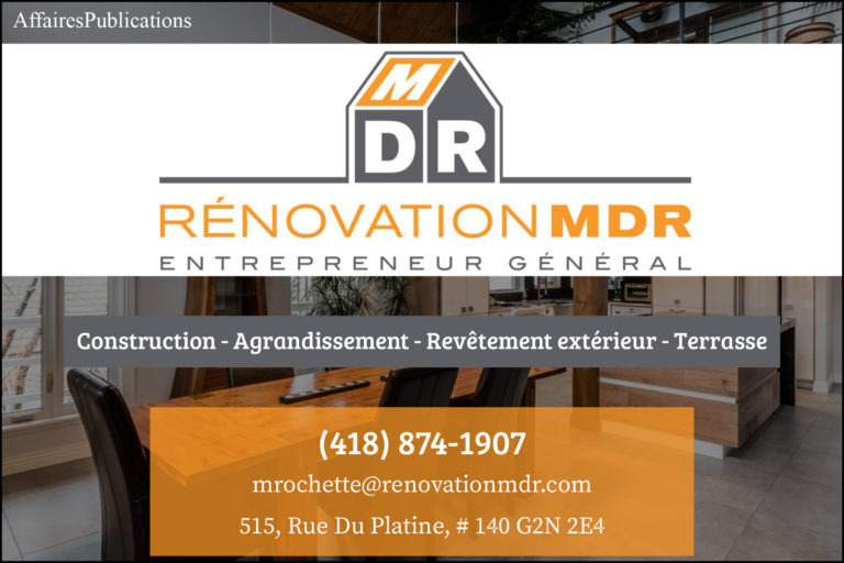 RÉNOVATION MDR INC