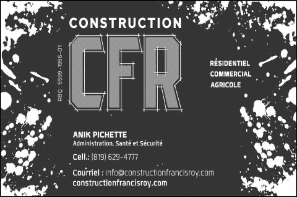 CONSTRUCTION FRANCIS ROY