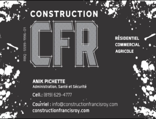 CONSTRUCTION FRANCIS ROY