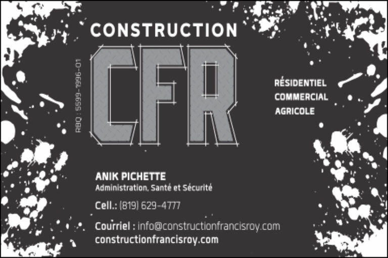 CONSTRUCTION FRANCIS ROY
