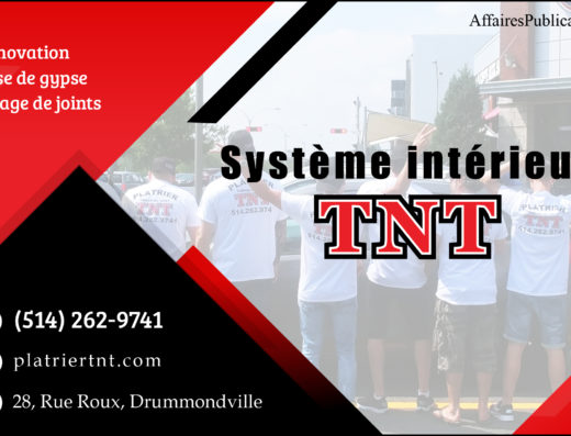 SYSTÈME INTÉRIEURE TNT INC