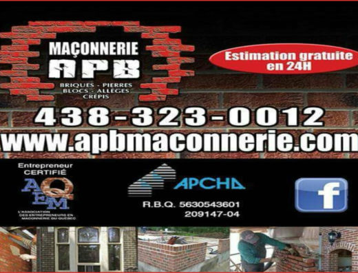 APB MAÇONNERIE INC