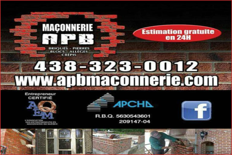 APB MAÇONNERIE INC